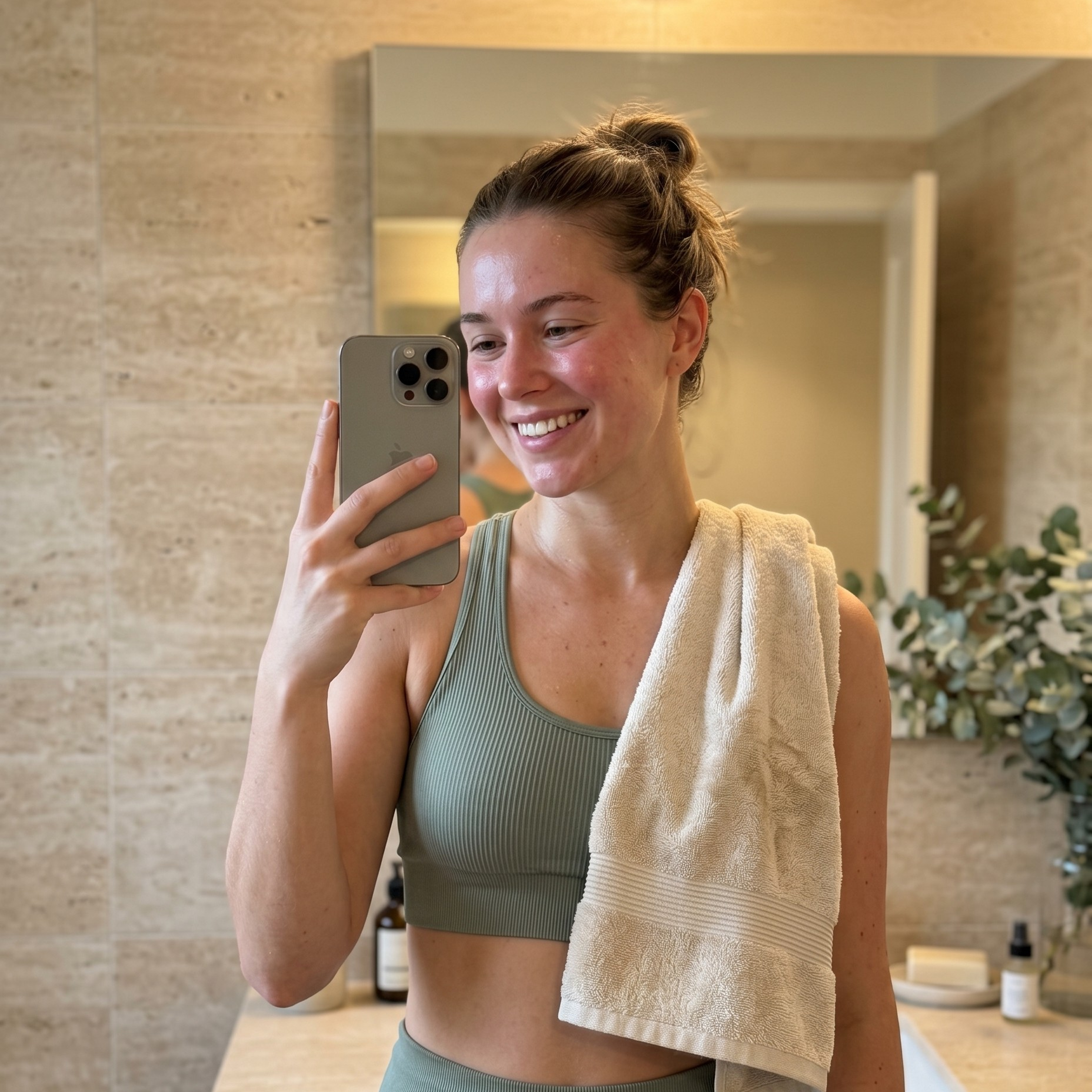 Premium Silver Ion Gym Towel
